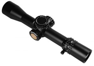 Nightforce ATACR 4-16x42mm F1 Riflescope ZeroHold .1 Mil-Radian Capped Windage DigIllum 12 Mil PTL Mil-XT C615
