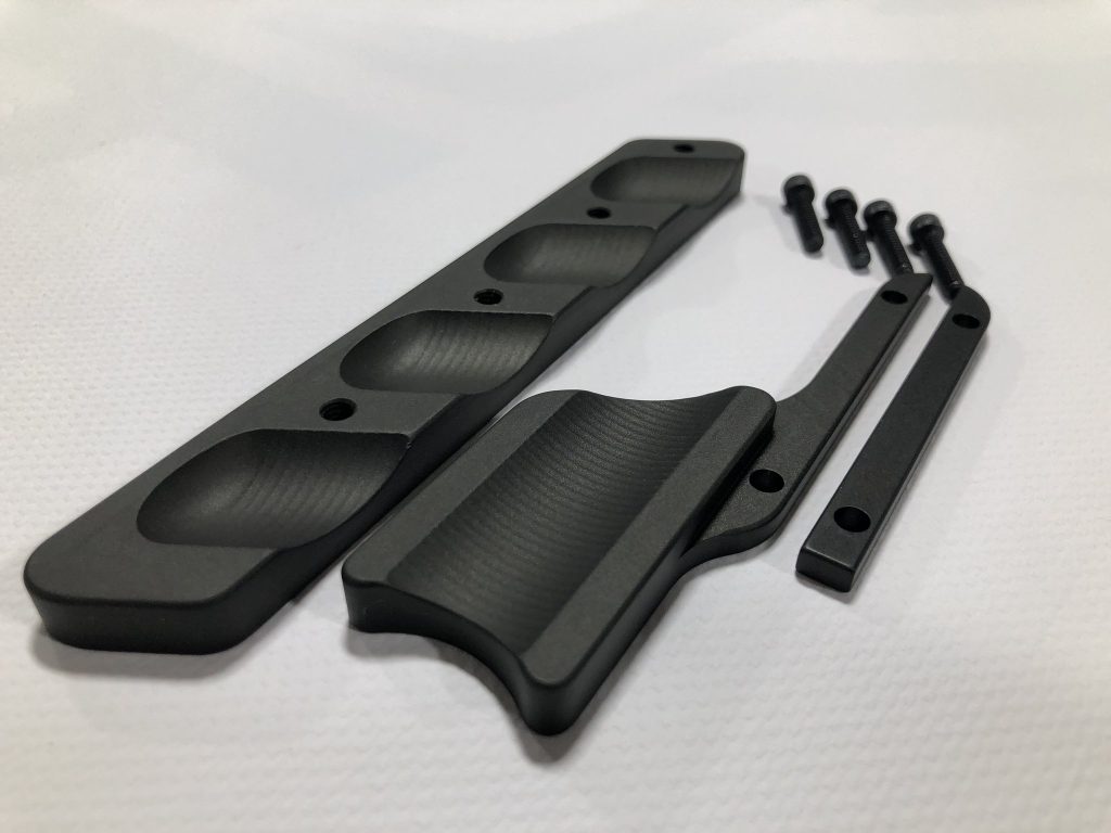 ThumbRest / ThumbRail MPA Chassis GRAY OPS CNC Insite Arms