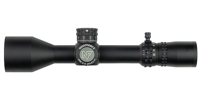Nightforce NX8 2.5-20x50mm F1 PTL MIL-XT C632