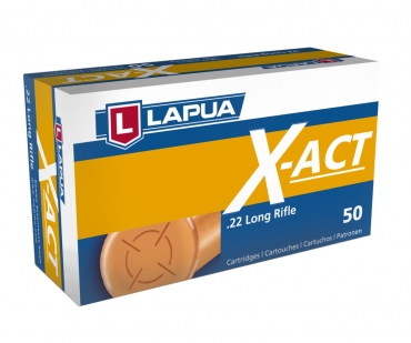 Lapua - X-Act - .22lr Ammunition - Brick 500ct ( 10x50rnd)   CANADIAN ORDERS ONLY