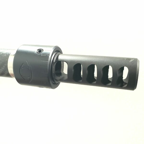 Insite Arms Barrel Tuner - For 1.125" Heathen 3/4 x 24 , 18x1, 3/4x20 thread Black Nitride
