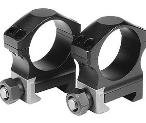 Nightforce X-Treme Duty™ Ultralite™ Rings 30mm HIGH 4-screw A107