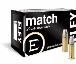 eley match 22lr ammunition 1
