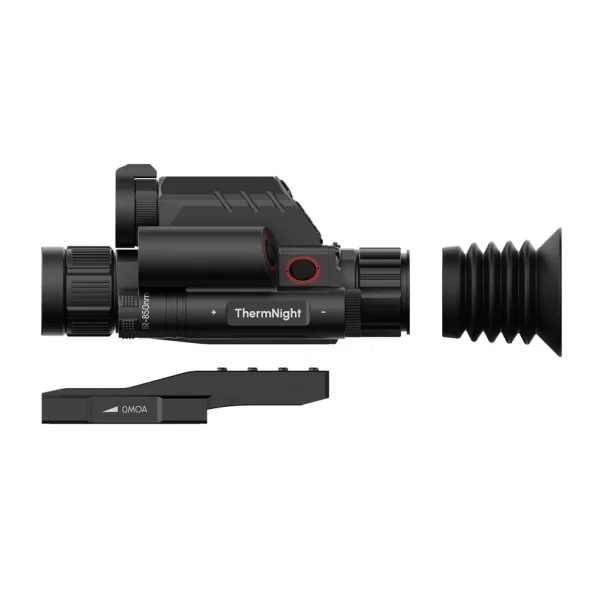 DNT Optics  TNC225R - ThermNight Thermal & Night Vision Multispectral Scope with Laser Rangefinder and Ballistic Calculator - Image 2