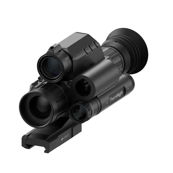 DNT Optics  TNC225R - ThermNight Thermal & Night Vision Multispectral Scope with Laser Rangefinder and Ballistic Calculator